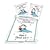 Herding, 447347050 Sheepworld Bettw�sche "Schl�fst du nachts eigentlich auf deinem Bauch ?" ( Linon ), 80/80 + 135/200 cm