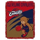 NBA Baby Triple Woven Jacquard Throw - Cleveland Cavaliers