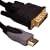 Premium 5M Gold Plated HDMI to DVI Lead by Cable Mountain