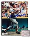 Boog Powell Autographed/Hand Signed Baltimore Orioles 8x10 Photograph Away Jersey Swinging
