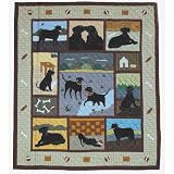 Black Lab, Duvet Cover King 76 X 86