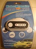 Wireless 4 channel FM Transmitter for iPod MP3, CD, PC