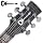 Charvel Desolation DS1 ST Single Cutaway Stop Tail Trans Black Electric Guitar withGO-DPS Planet Waves Shredder Pick Pack Part# PW Shred,DAddario EXL110 Strings,PW-CT-12 Tuner, Ultra Stand 2445 BK,PWS100V Strap,PW-CGT-10 Cable, MBT Hard Case