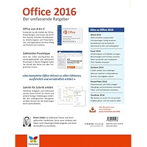 Office 2016: Der umfassende Ratgeber. Auch für Office 365. Mit diesen Tipps gelangen Sie schnell un