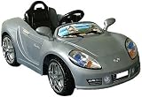 FERNBEDIENBARES MP3 Cabriolet Elektro Kinder Auto Elektroauto Kinderauto SILBER/GRAU