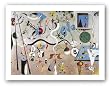 Carnival of Harlequin by Joan Miro 24.75"x17.75" Art Print Poster