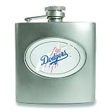 MLB Los Angeles Dodgers Stainless Steel Hip Flask 6oz