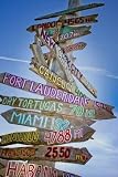 Key West Hollidays Tropic Sign Km Distances - 24