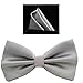 Tieworld Men's Formal Tuxedo Banded Pre-Tied Bow Tie Set
