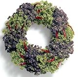 New 18 Handmade MAMA MIA WREATH Mexican And Greek OREGANO Red Hot Chiles