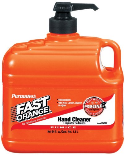 Permatex 25217-6PK Fast Orange Pumice Lotion Hand Cleaner, 1/2 Gallon (Pack of 6) On Sale