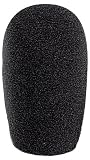 Black 22mm Foam Microphone Windshield. Pack of 3