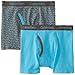 Calvin Klein Boy's Two-Pack Logo and Solid Boxer Briefs
