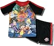 Bakugan Battle Brawlers Athletic Style, short-sleeve, short leg pajamas in Red/Black for boys