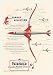 1954 Fairchild Guided Missile Bow and Arrow Print Ad (44657)