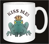 Review Advanta  / HUMOROUS FROG-KISS ME! Coffee Mug