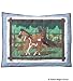 P Applique II Theme Horse Friends King Sham 21x31