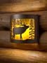 Decorative Indoor Wildlife Sconces (Bull elk/right)