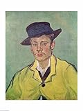 IMAGE OF Portrait of Armand Roulin, 1888 HIGH QUALITY MUSEUM WRAP CANVAS Print Vincent Van Gogh 18x24