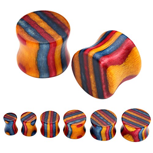 PiercingJ Mens Womens Pair 2g 0G 00G 1/2
