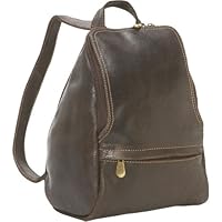Le Donne Leather Distressed Leather U-Zip Womens Backpack