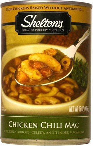 Shelton's Chicken Chili Mac, 15-Ounce Cans (Pack of 12) by Shelton's