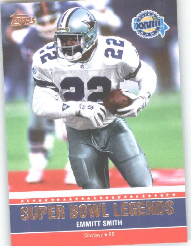 2011 Topps Super Bowl Legends #SBLXXVIII Emmitt Smith - Dallas Cowboys (Football Cards)