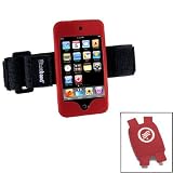 Tuneband and Shoe Pouch for iPod Touch (2nd and 3rd Generation), Grantwood Technology's Armband, Silicone Skin and Screen Protector, 8GB/16GB/32GB/64GB, Includes Shoe Pouch for Nike+iPod, Assorted Colors
