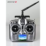 Walkera DEVO 8 2.4Ghz 8 Channel RC Transmitter with Receiver by RC Helicopter Select