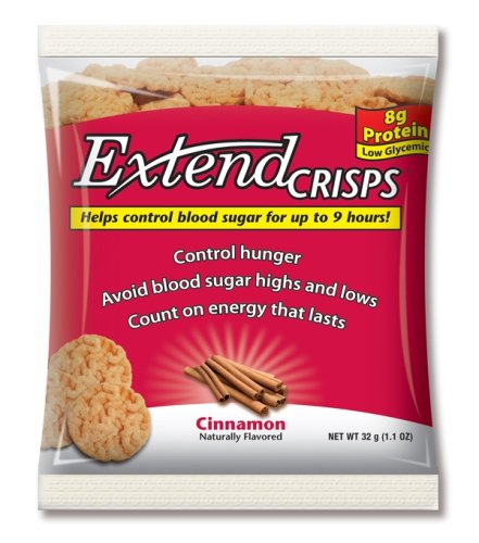 ExtendCrisps Cinnamon, 5 Count, 5.5 Ounces Boxes (Pack of 15)