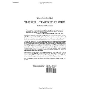 The Well-Tempered Clavier: Books I and II, Complete (Dover Music for Piano)