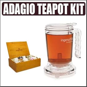 Adagio Ingenuitea Teapot 16OZ With Tea Chest