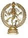 Dancing Shiva in Ring of Fire Nataraja Brass Statue India 24"