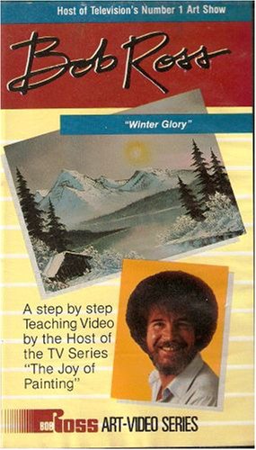 Video: The Joy of Painting Bob Ross Step by Step Teaching Video Winter Glory
