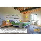 Marilyn Monroe Shoes - Vinyl Wall Words Lettering Decal Sticker