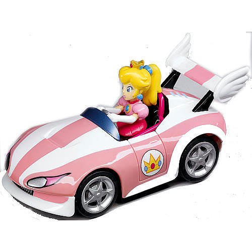 1 X MARIOKART Pull Back Action Wild Wing Peach