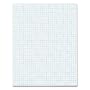TOPS Quadrille Pad, 8.5 x 11 Inches, 4 Squares per Inch, 20 Pound Stock, 50 Sheets, White (33041)