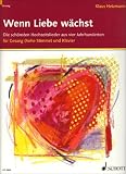 Produkt-Bild: Wenn Liebe Waechst - Hochzeitsliederbuch. Gesang Hoch, Klavier, Orgel