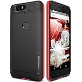Nexus 6P ケース VERUS High Pro Shield PCバンパー × ヘアライン TPU ハイブリッド ケース for Google Nexus6P クリムゾンレッド 【国内正規品】 国内正規品証明書 付