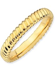Twisted Bead Stackable Ring 3.25mm