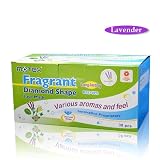 Lavender Scented Face Mask Featuring Unique "Diamond Shape" By Motex , Earloop, 4 Ply, Box of 30, Each Mask Is Individually Packed so You Can Store Some At Home and Store Some At the Office