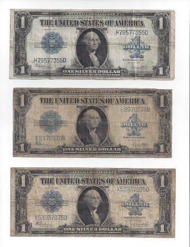 $1 Silver Certificate Horse Blanket Series 1923