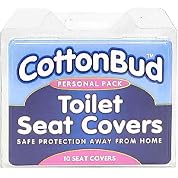 Cotton Buds Toilet Seat Covers, Personal Pack, 5 ct.