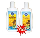 Mercola Natural Sunscreen SPF 50 with Green Tea 5.4 Fl Oz. 2 Pack