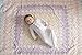 L'ovedbaby Unisex-Baby Newborn Organic Gown, White, 0/3 Months
