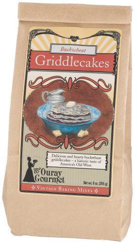 Ouray Gourmet Buckwheat Griddlecakes Mix, 9-Ounce Bags (Pack of 3) by Buckwheat Pancake Mixes
