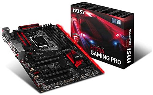 Bundle: MSI H170A GAMING PRO + Core i3 6100 (2 x 3.7GHz) + 4GB DDR4 2133MHz Memory