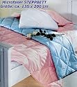 Microfaser Sommer Steppbett Bettdecke 135 x 200 WEI&szlig;