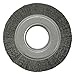 WEILER 86124 Wheel Brush,6 In D,Wire 0.043 In