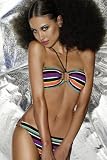 Vitamin A Stacy Stripe Bandeau Top